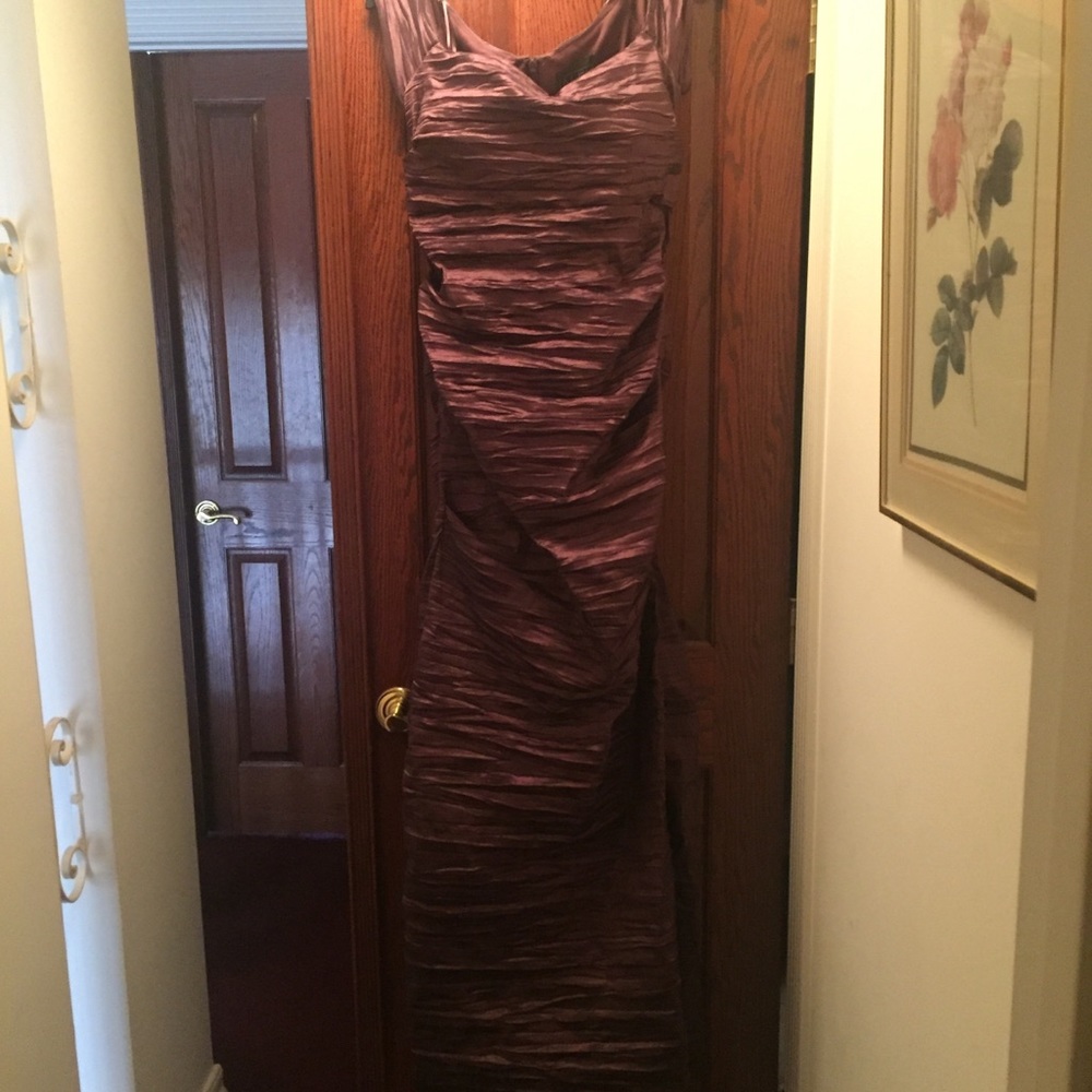 Alex Evenings off shoulder gown.